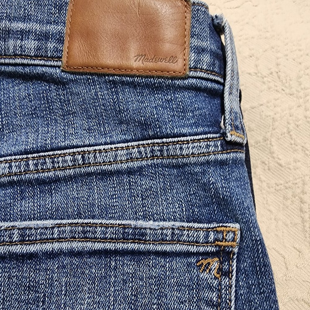 Madewell 11” High Rise Skinny Blue Jeans, 27